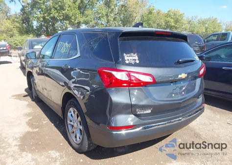 2020 Chevrolet Equinox Awd Lt 1.5L Turbo из США, поврежденный, VIN 2GNAXUEVXL6236587